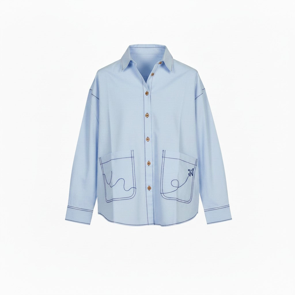 Blue Travel Set